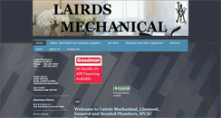Desktop Screenshot of lairdsmechanical.com